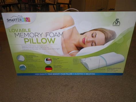 mygreatfinds: Smarter Rest Countoured Memory Foam Pillow Review