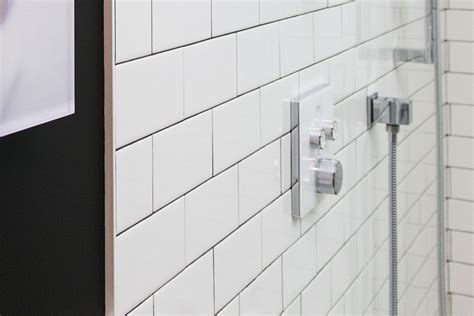 Schluter®-JOLLY | White tile shower, Schluter tile edge, Tile edge