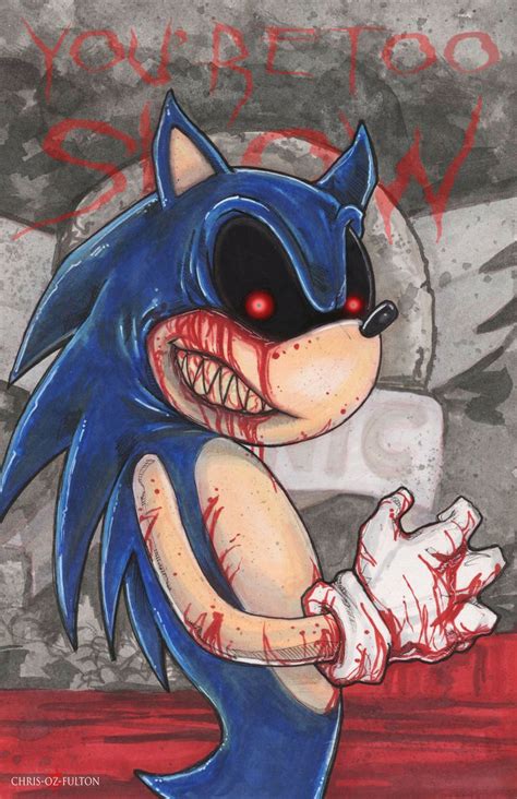 Sonic EXE Creepypasta by ChrisOzFulton.deviantart.com on @deviantART | Creepypasta, Anime, My demons