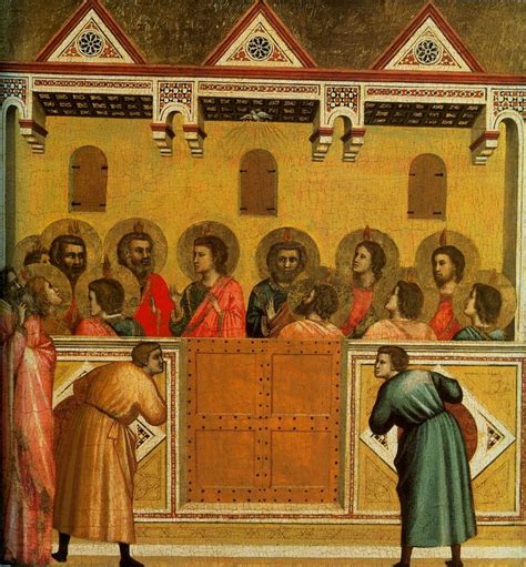 Giotto, di Bondone (1267-1337) | Giotto, Pentecost, Art