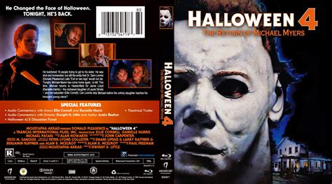 Halloween 4 - The Return Of Michael Myers - Movie Blu-Ray Custom Covers - Halloween 4 :: DVD Covers