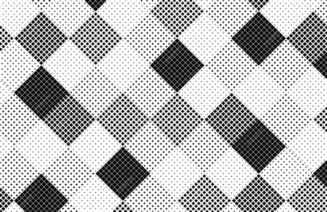 Premium Vector | Black square halftone pattern