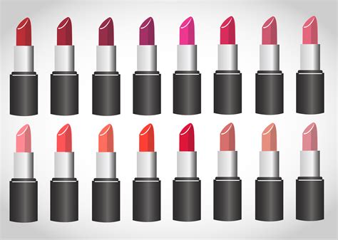 colorful Lipstick vector 532203 Vector Art at Vecteezy