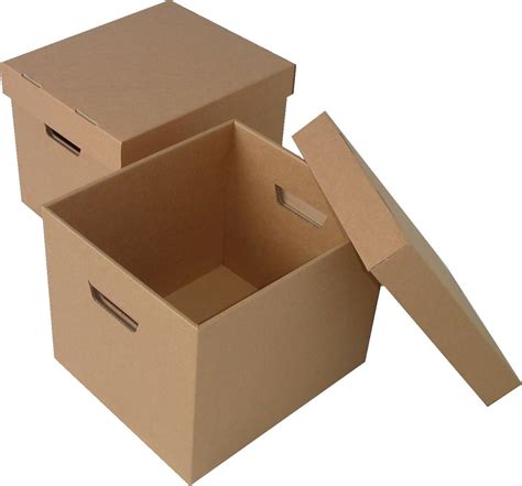 10 LARGE ARCHIVE STORAGE CARDBOARD BOXES WITH LID: Amazon.co.uk: Office Products