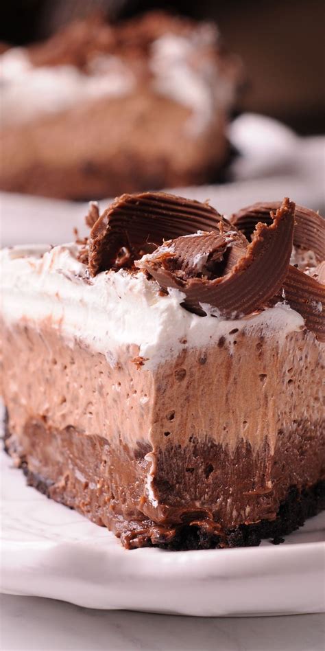 No Bake Chocolate Dessert | Instant chocolate pudding recipe, Chocolate ...