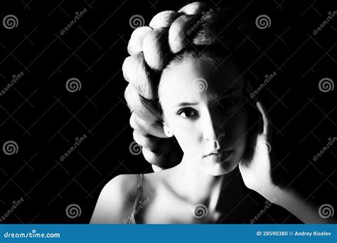 Fashion braids stock photo. Image of black, beauty, hair - 28590380