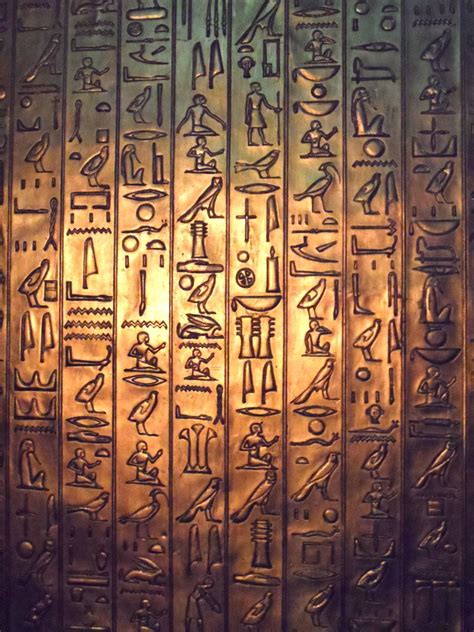 Egyptian Hieroglyphics Wallpaper