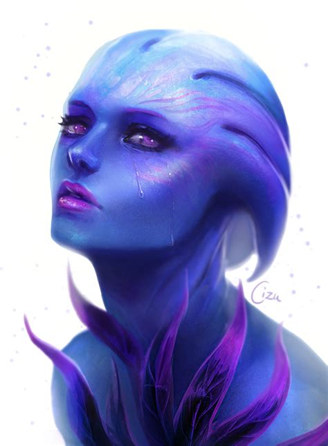 Asari - Mass Effect by Cizu on DeviantArt