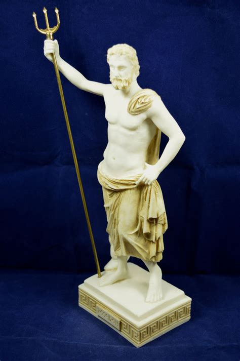 Poseidon Statue Ancient Greek God of the Sea Neptune Aged - Etsy UK