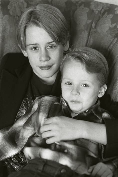 Rory and Macaulay Culkin 1995