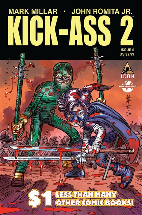 Kick-Ass 1 2 3 4 5 6 Complete Comic Lot Run Set Image Collection Mark ...