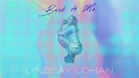 LINDSAY LOHAN – Back To Me Single Cover, 2020 – HawtCelebs