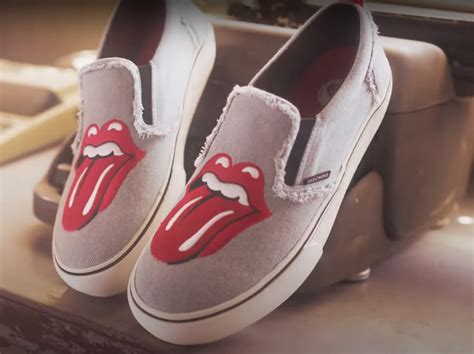 The Rolling Stones and Skechers launch shoe collaboration with iconic tongue logo