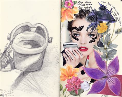 Visual Diary - Still nature and collage | Still nature, Visual diary, Art