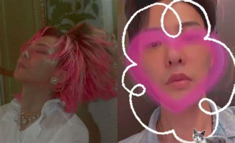 G-Dragon reveals his lovely charms by posting selfies on his personal ...