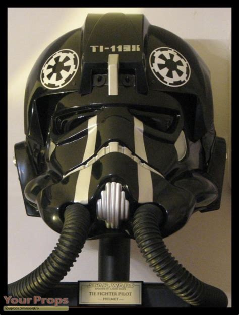 Star Wars: A New Hope Laws TIE Fighter Pilot helmet replica movie prop