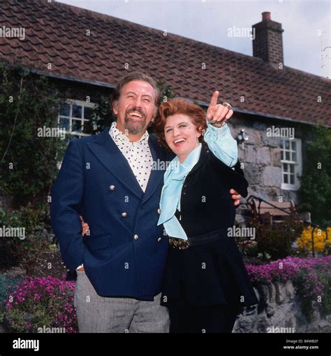 Pat Phoenix actress TV Coronation street with actor husband Alan Stock ...