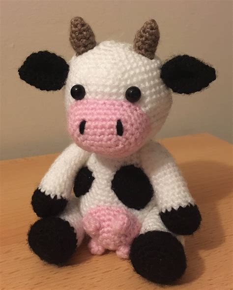 Amigurumi Cow - Etsy España