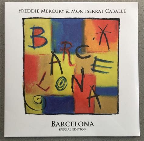 popsike.com - Freddie Mercury "Barcelona" Special Edition (12" Vinyl LP ...