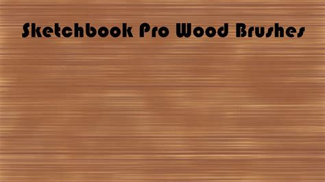 Wood Texture Brushes Set - Sketchbook Pro by cloudlakes on DeviantArt