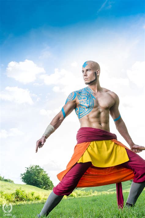 Adult Aang - Avatar The Last Airbender Cosplay by Elffi on DeviantArt