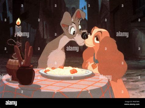 TRAMP,LADY, LADY AND THE TRAMP, 1955 Stock Photo - Alamy