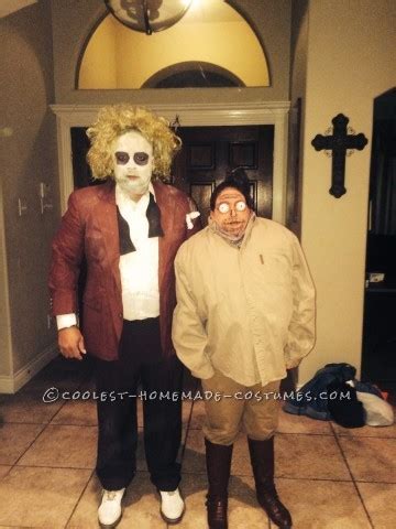 Fun DIY Beetlejuice with Shrunken Head Costume