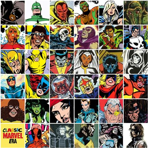 Classic MARVEL Era | Marvel, Marvel characters, Comic books art