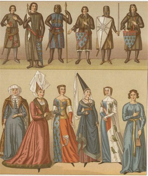 14th Century Clothing | 14th century clothing, Middle age fashion, Middle ages clothing