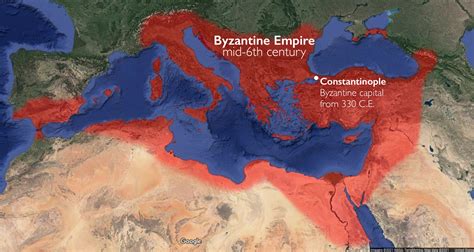 Byzantium Map