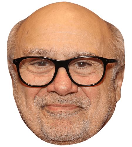 Danny DeVito (Glasses) Celebrity Mask - Celebrity Cutouts