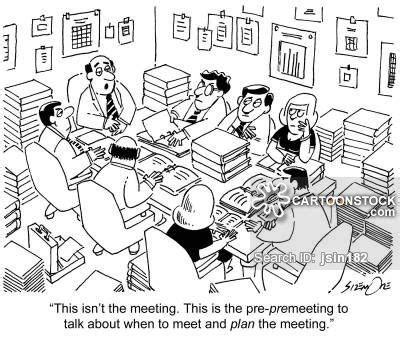 Funny Staff Meeting Cartoons