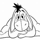 Eeyore Coloring Pages  Free Printable sketch template