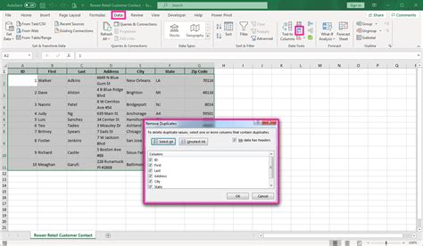 Access Data from Excel Table | Computer Applications for Managers