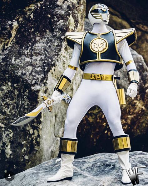 White Hero Force Ranger costume complete ~ Wayne Factory Costuming Studio S.r.l.