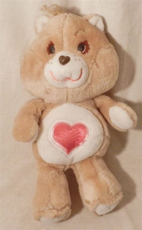 Vintage 1983 Plush Tenderheart BEAR Full by PeggysVintageVariety Care Bear, Kenner, Plush, Teddy ...