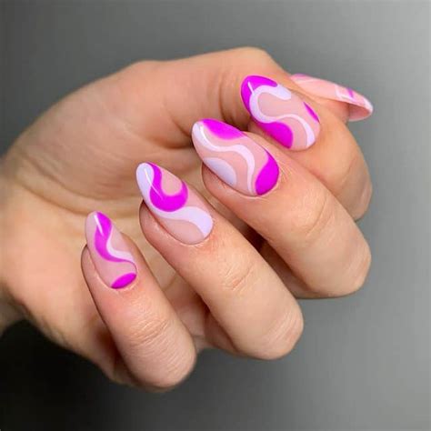 30+ Summer Swirl Nails You Need To Try! – Thuy San Plus