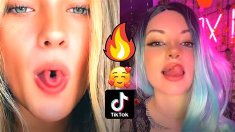 TONGUE CHALLENGE👅FUNNY TIKTOK COMPILATION - YouTube