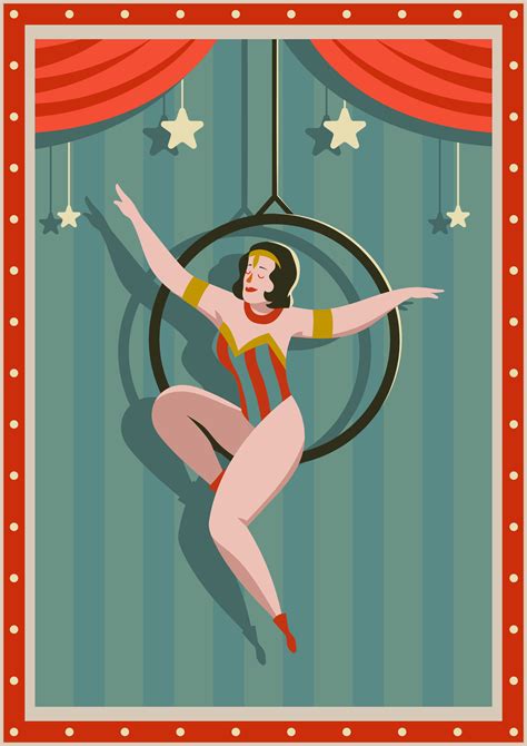 Trapeze Artist 247162 Vector Art at Vecteezy