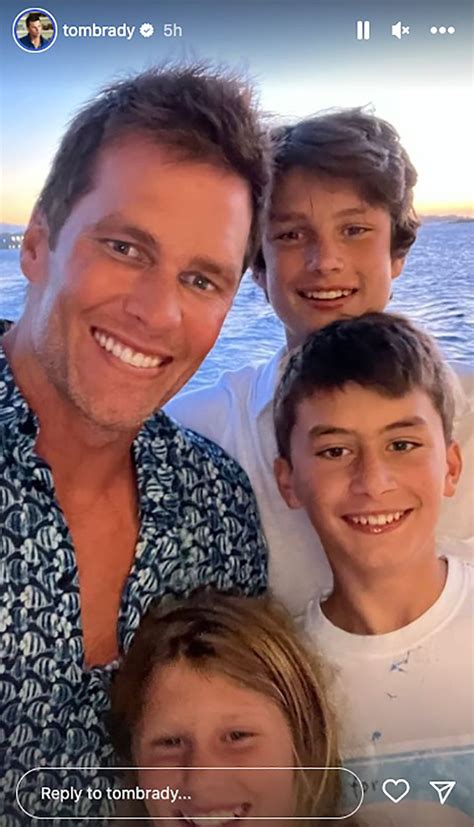 Tom Brady Shares Photo of All Three Kids After Sharing Retirement News