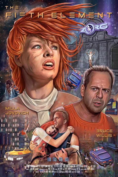 The Fifth Element (1997) [1364 2048] by Oscar Martinez | The fifth ...