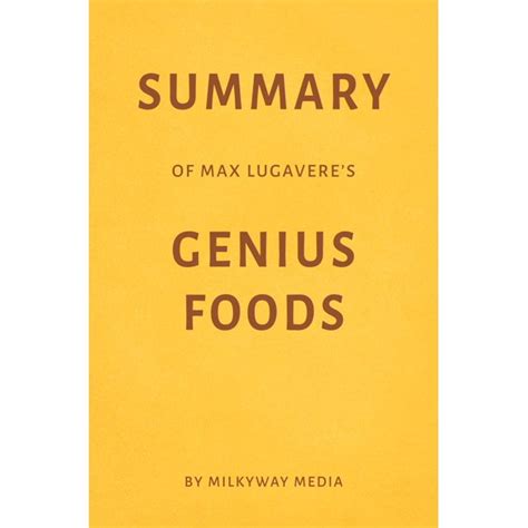 Summary of Max Lugavere’s Genius Foods - eBook - Walmart.com - Walmart.com