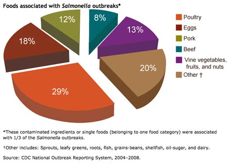 CDC: Salmonella drives up food poisoning cases in U.S. - The Columbian