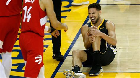 Klay Thompson ACL injury: Golden State Warriors star suffers knee injury in NBA Finals | Herald Sun