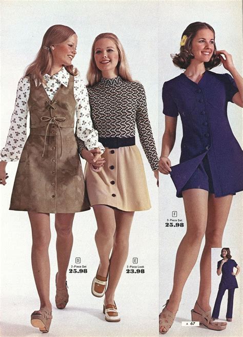 Miniskirt Monday #3: The Mini Through The Years 1968-1974 - Flashbak | Seventies fashion, Retro ...