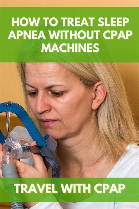 How to Treat Sleep Apnea Without CPAP Machines