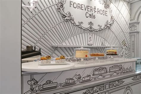 With 3D theme and fairytale crush, Forever Rose Cafe opens at Boxpark in Dubai - Design Middle East