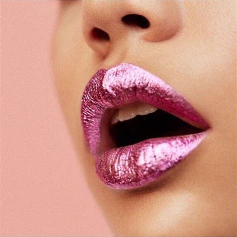 NIKKI LIPSTICK on Instagram: “🎀 pink metallic lips 🎀 rp @kalikennedy photo by @oliviamalone 💕 # ...