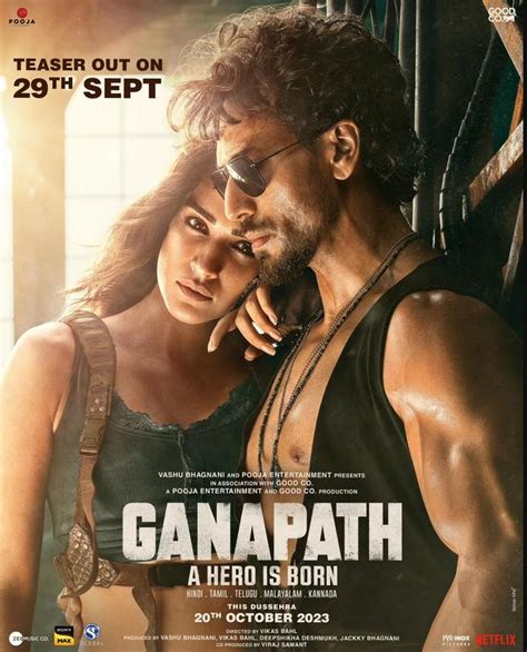 Ganapath (2023) v2 Hindi HQ PreDVD - [1080p & 720p - x264 - 2.6GB - 1.4GB & 900MB | x264 - 700MB ...