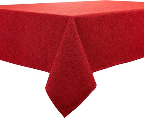 BALCONY & FALCON Rectangle Tablecloth, Wrinkle Resistant and Water Proof Table cloth, Decorative ...